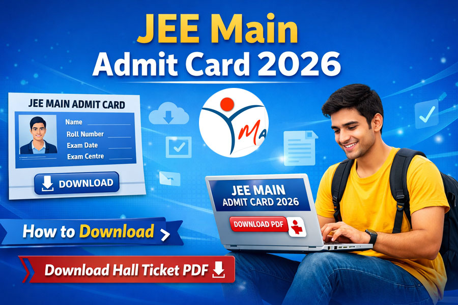 JEE Mains Admit Card 2026 OUT: Download NTA Session 1 Exam Hall Ticket at manabadi.co.in