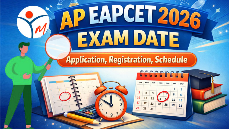AP EAPCET 2026 Exam Date, Notification, Eligibility, Fee, Application Process at manabadi.co.in
