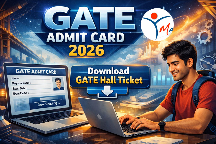 GATE Admit Card 2026 (Out) – Download Link, Hall Ticket at manabadi.co.in