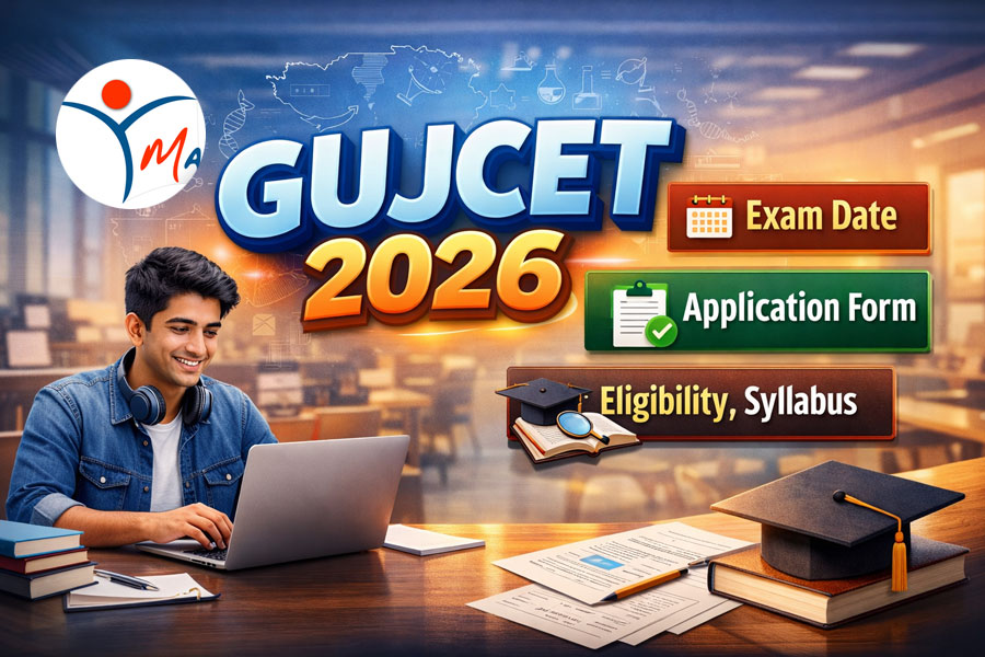 GUJCET 2026: Exam Date, Application Form, Eligibility, Syllabus at manabadi.co.in
