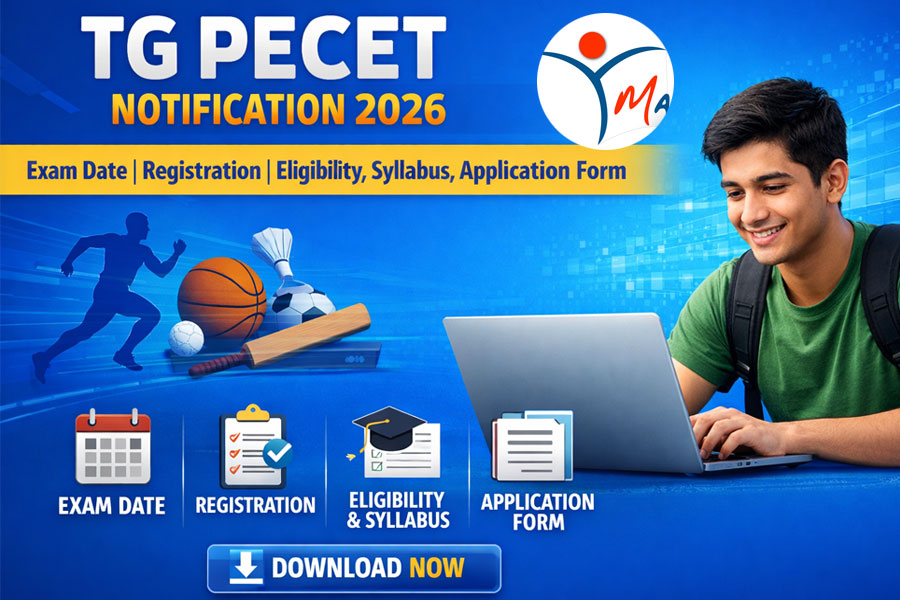 TG PECET Notification 2026 Out: Exam Date, Registration, Eligibility, Syllabus, Application Form at manabadi.co.in