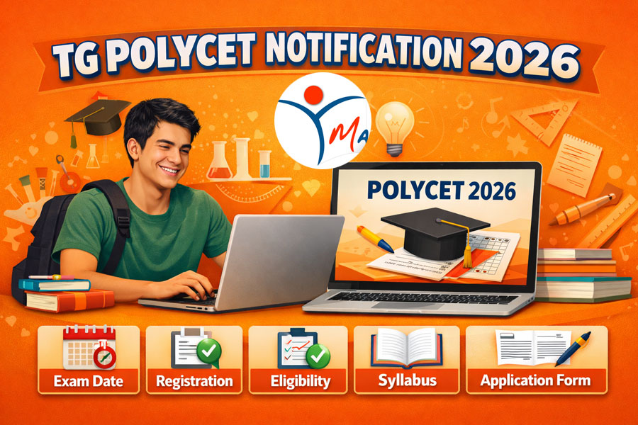 TG Polycet Notification 2026: Exam Date, Registration, Eligibility, Syllabus, Application Form at tgpolycet.nic.in