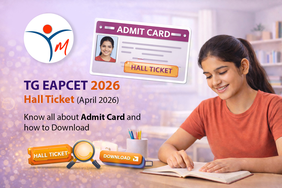 TG EAPCET Hall Ticket 2026: TG EAPCET Admit Card – Download at eapcet.tgche.ac.in