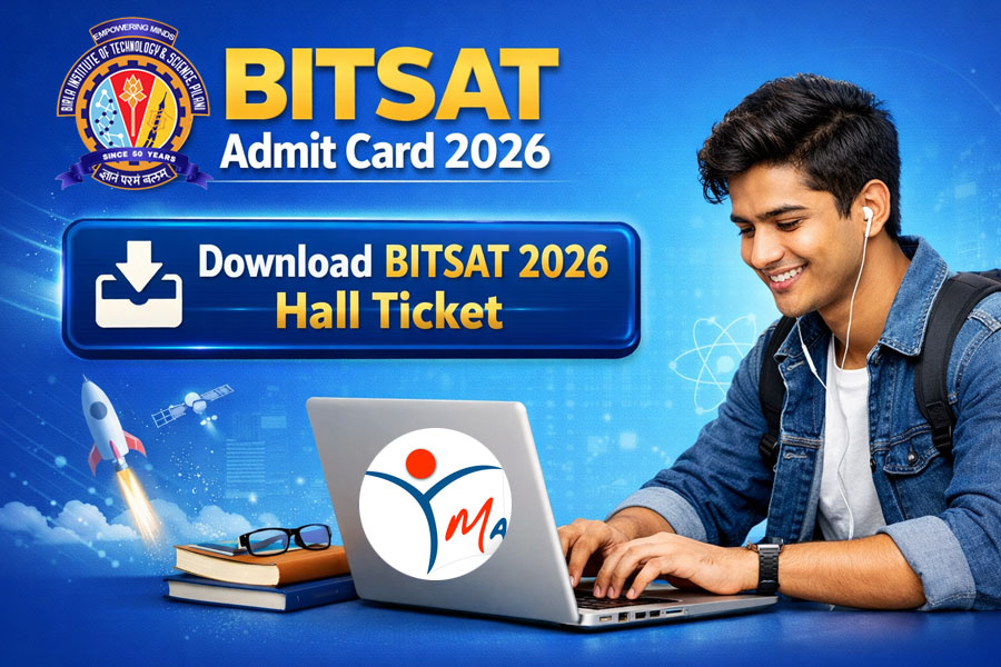 BITSAT Admit Card 2026: Download Hall Ticket, Download Step, Exam Day Instructions at manabadi.co.in