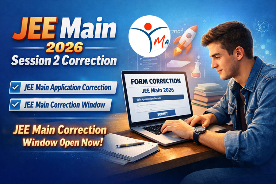 JEE Main 2026 Session 2 Form Correction