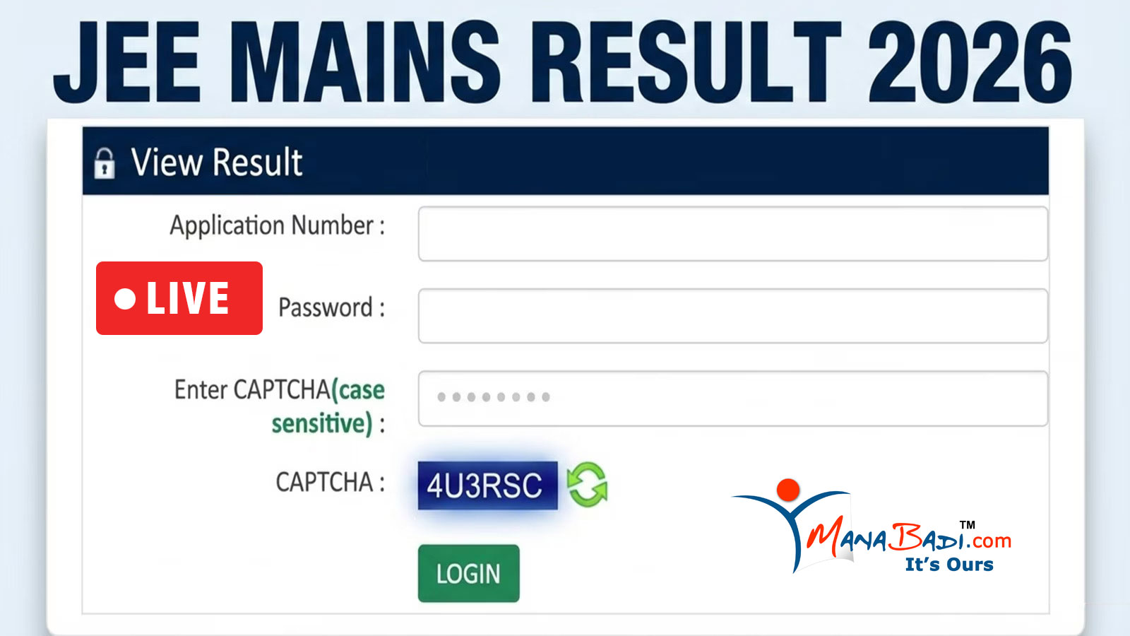 Jee Main 2026 Results