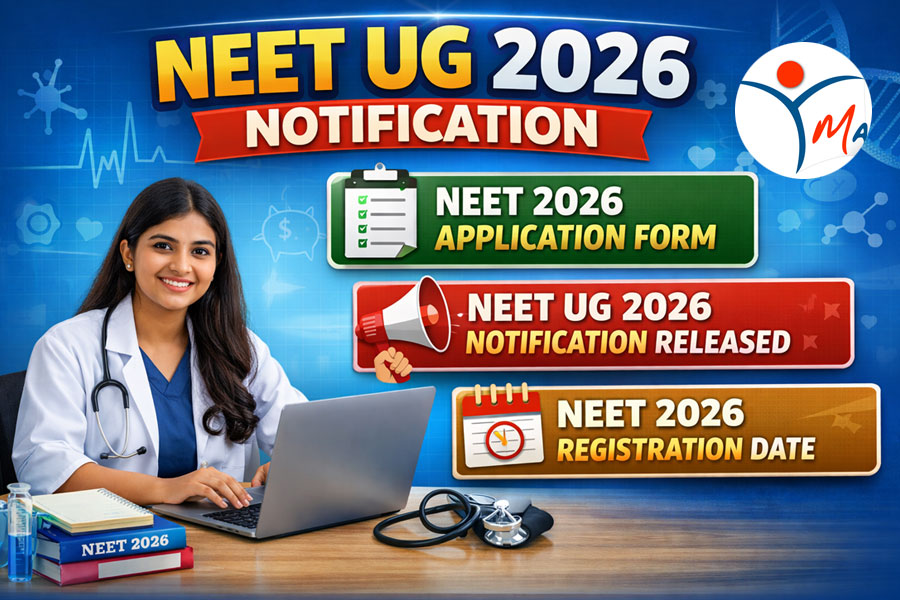 NEET Notification 2026 Out: UG Registration, Application form at manabadi.co.in