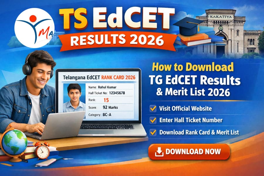 TS EdCET Result 2026: Download Telangana EdCET Rank Card, Merit List, Cutoff at manabadi.co.in