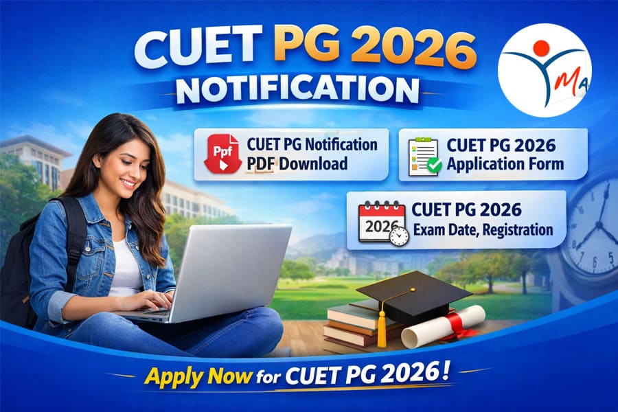CUET PG 2026 Notification: Exam Date OUT, Admit Card, Syllabus and Pattern at manabadi.co.in
